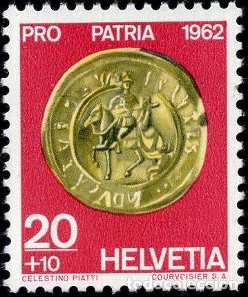 Sellos: SUIZA 1962 STAMP MICHEL CH 753