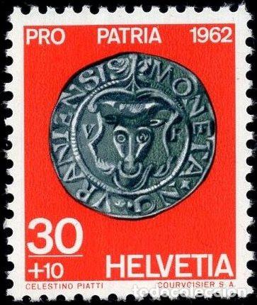 Sellos: SUIZA 1962 STAMP MICHEL CH 754