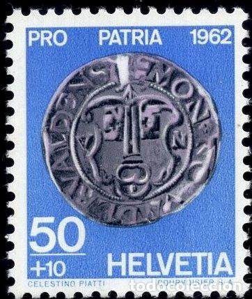 Sellos: SUIZA 1962 STAMP MICHEL CH 755