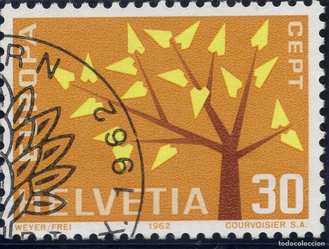 Sellos: SUIZA 1962 STAMP MICHEL CH 756