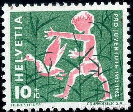 Sellos: SUIZA 1962 STAMP MICHEL CH 759