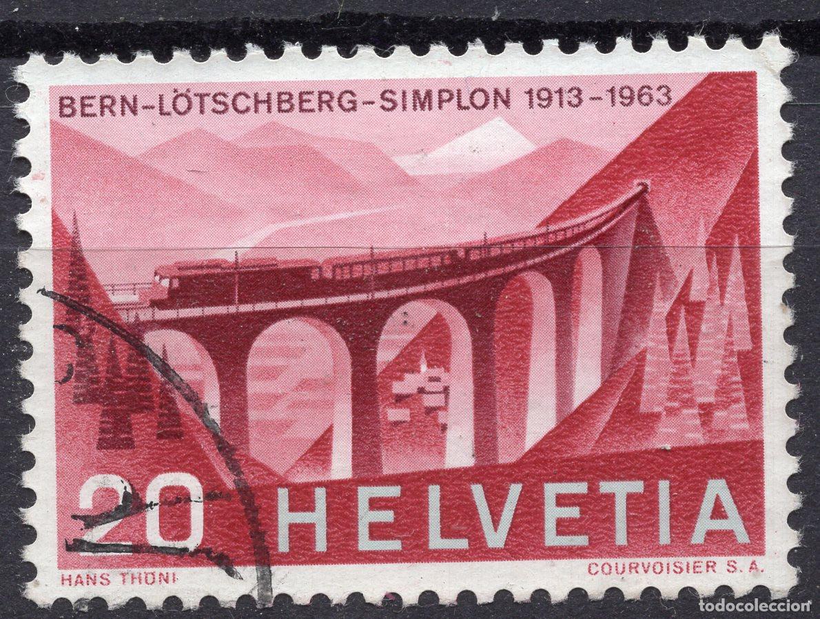 Sellos: SUIZA 1963 STAMP MICHEL CH 770
