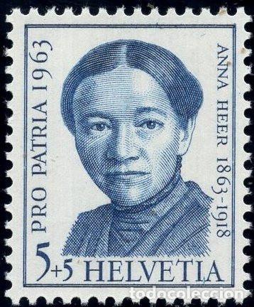Sellos: SUIZA 1963 STAMP MICHEL CH 775