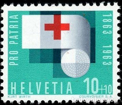 Sellos: SUIZA 1963 STAMP MICHEL CH 776