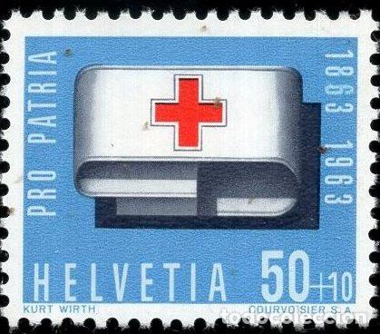 Sellos: SUIZA 1963 STAMP MICHEL CH 779