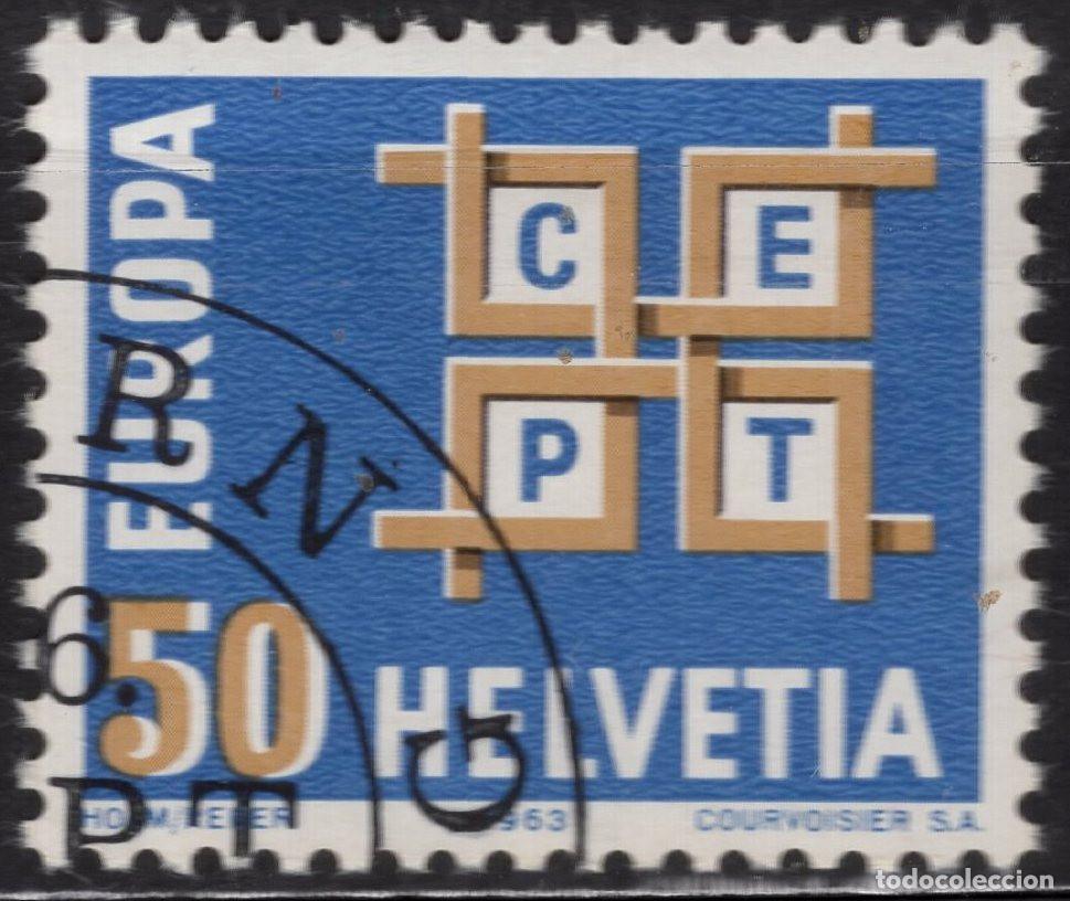 Sellos: SUIZA 1963 STAMP MICHEL CH 781