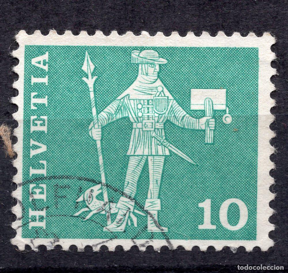 Sellos: SUIZA 1963 STAMP MICHEL CH 697ry