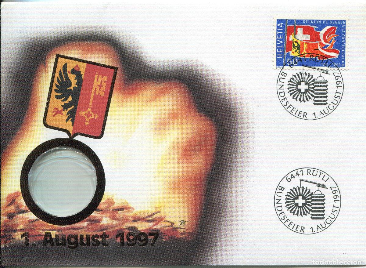 Sellos: SUIZA 1963 carta MICHEL CH 794