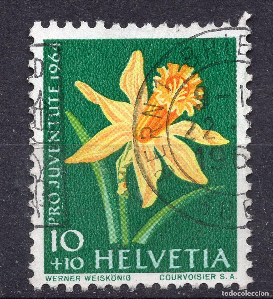 Sellos: SUIZA 1964 STAMP MICHEL CH 804