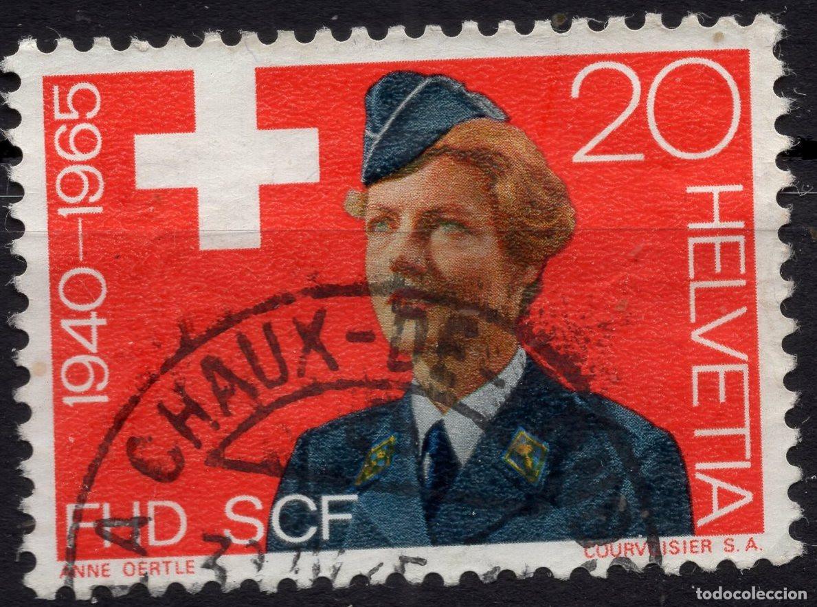Sellos: SUIZA 1965 STAMP MICHEL CH 810