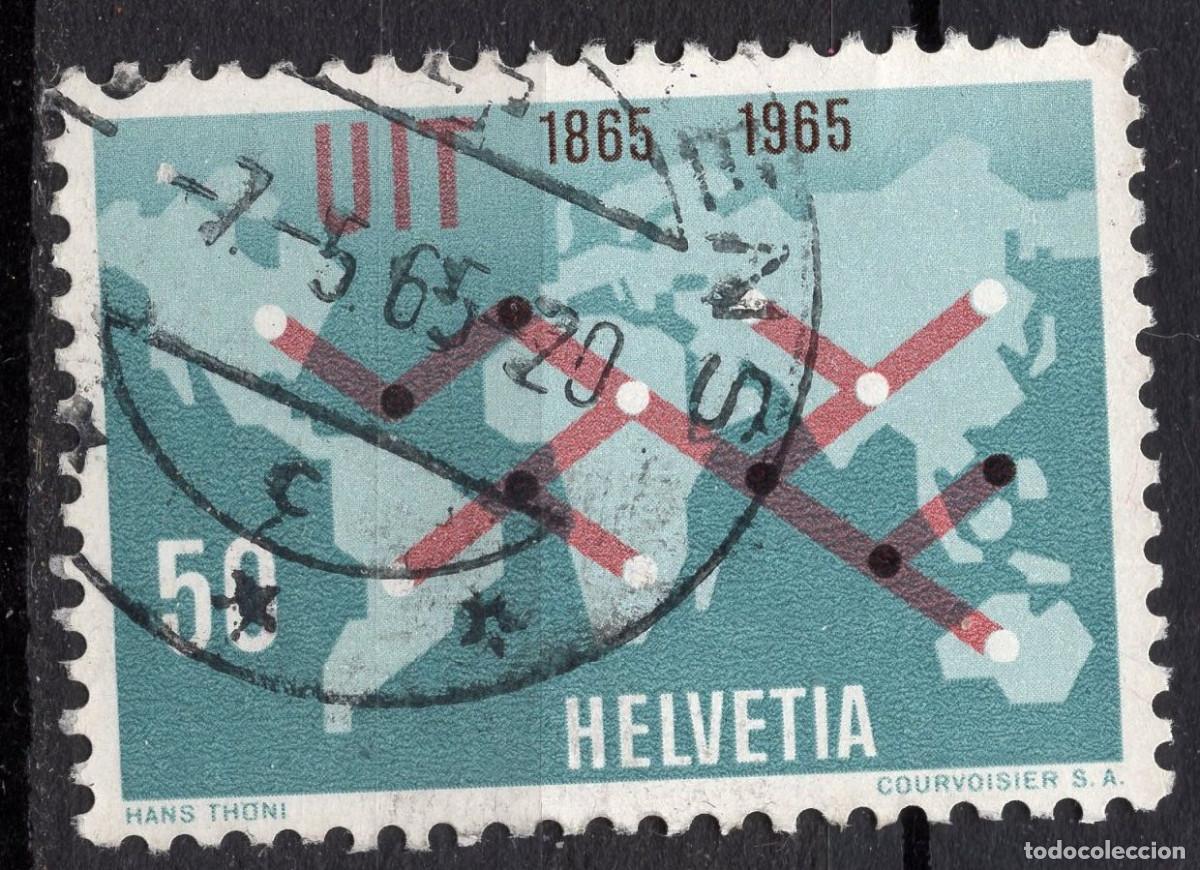 Sellos: SUIZA 1965 STAMP MICHEL CH 811