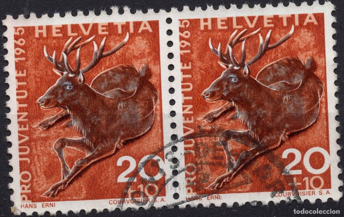 Sellos: SUIZA 1965 STAMP MICHEL CH 828