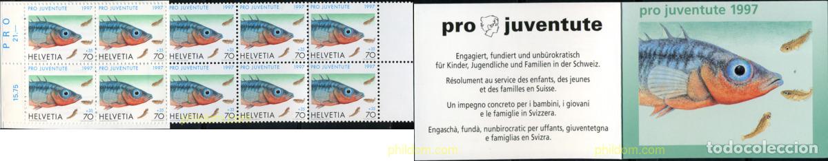 Sellos: 133361 MNH SUIZA 1997 PRO JUVENTUD. NAVIDAD Y FAUNA