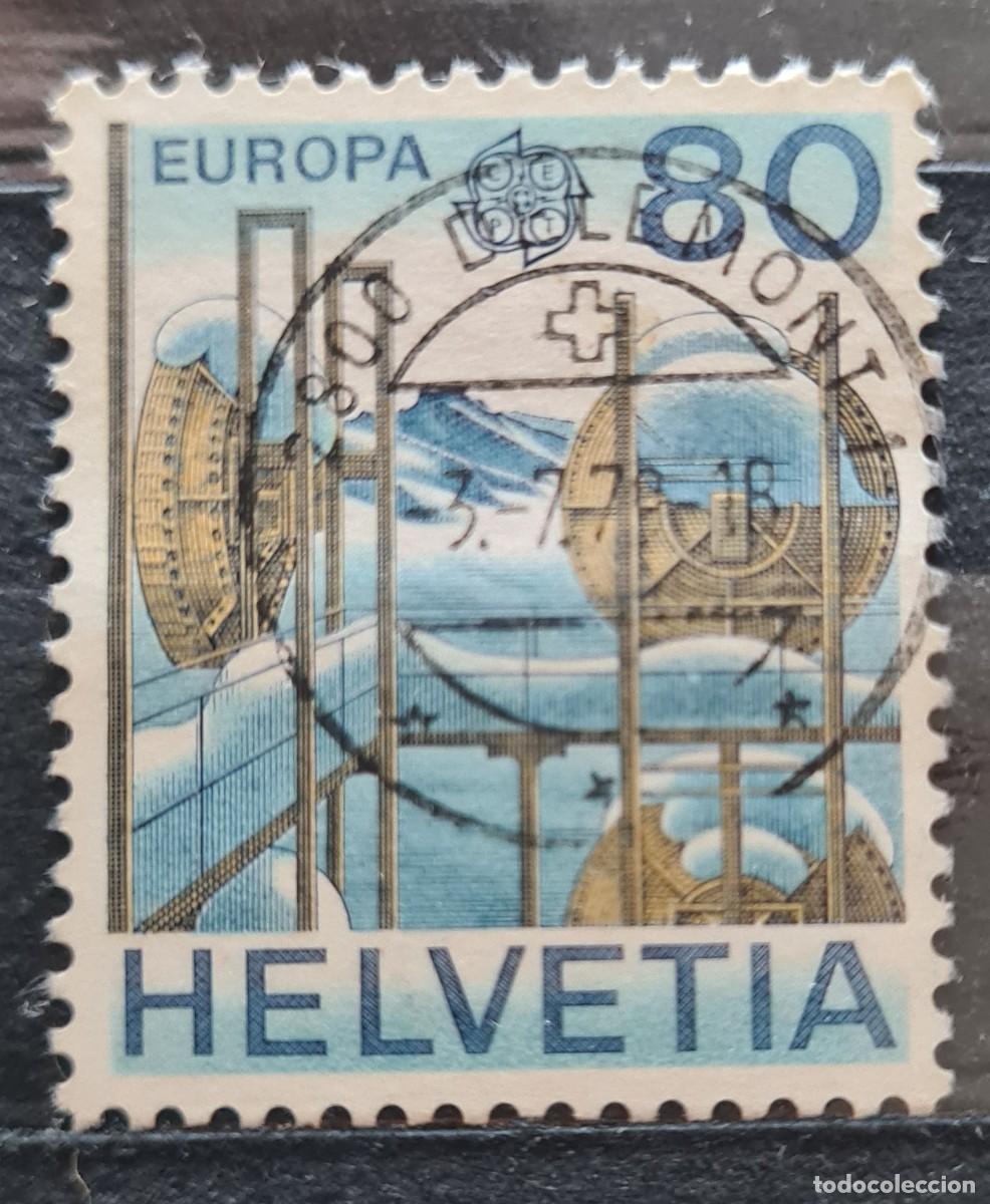 Briefmarken: Sello usado de Suiza 1979: Europa