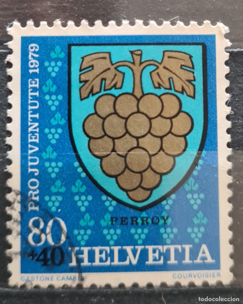 Selos: Sello usado de Suiza 1979: Escudos comunales (pro-juventud)