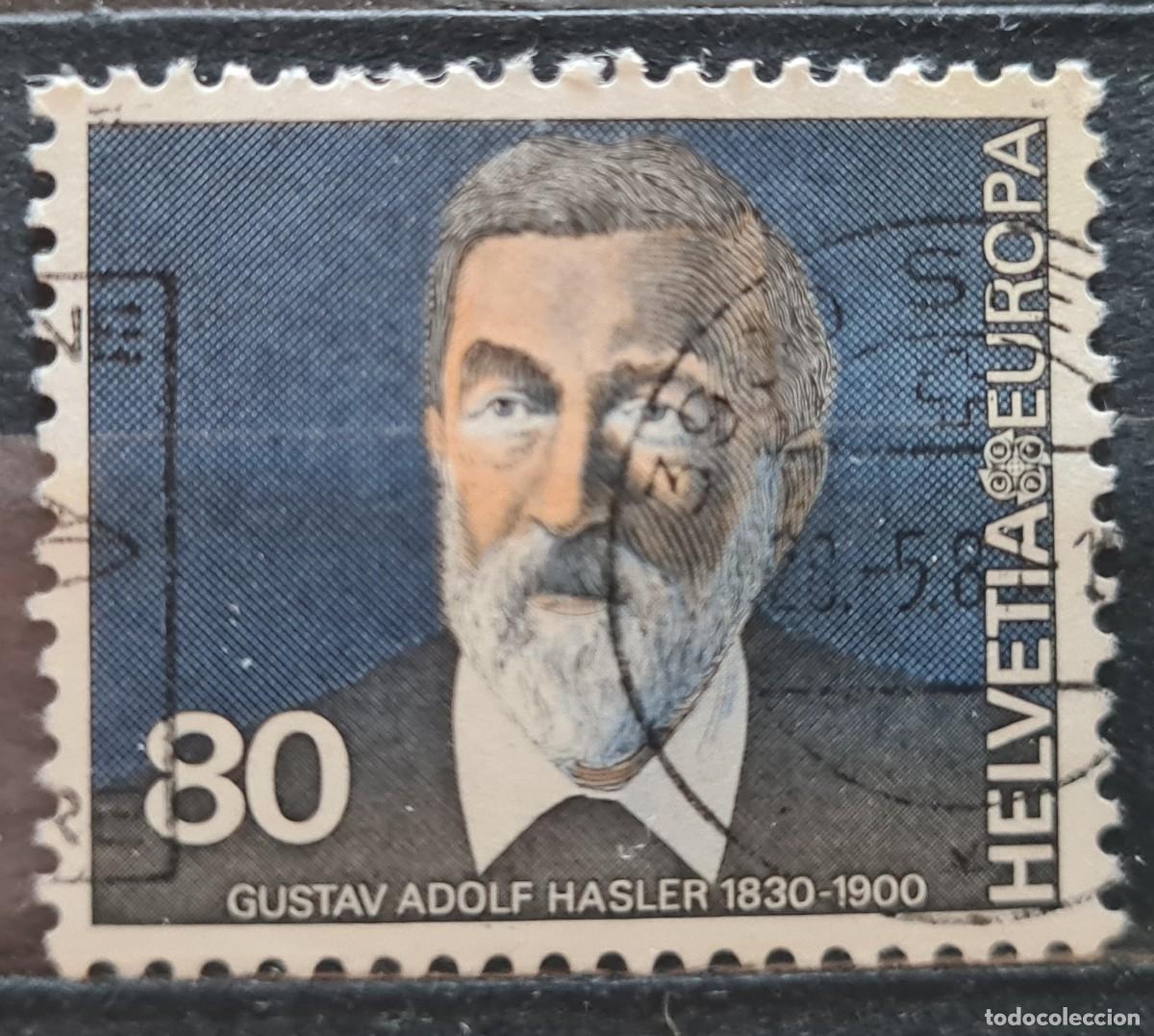 Selos: Sello usado de Suiza 1980: Europa