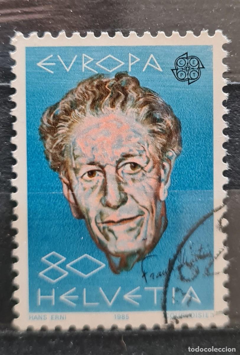 Sellos: Sello usado de Suiza 1985: Europa