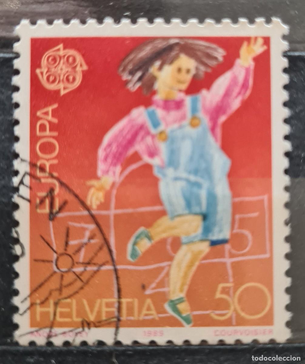 Sellos: Sello usado de Suiza 1989: Europa