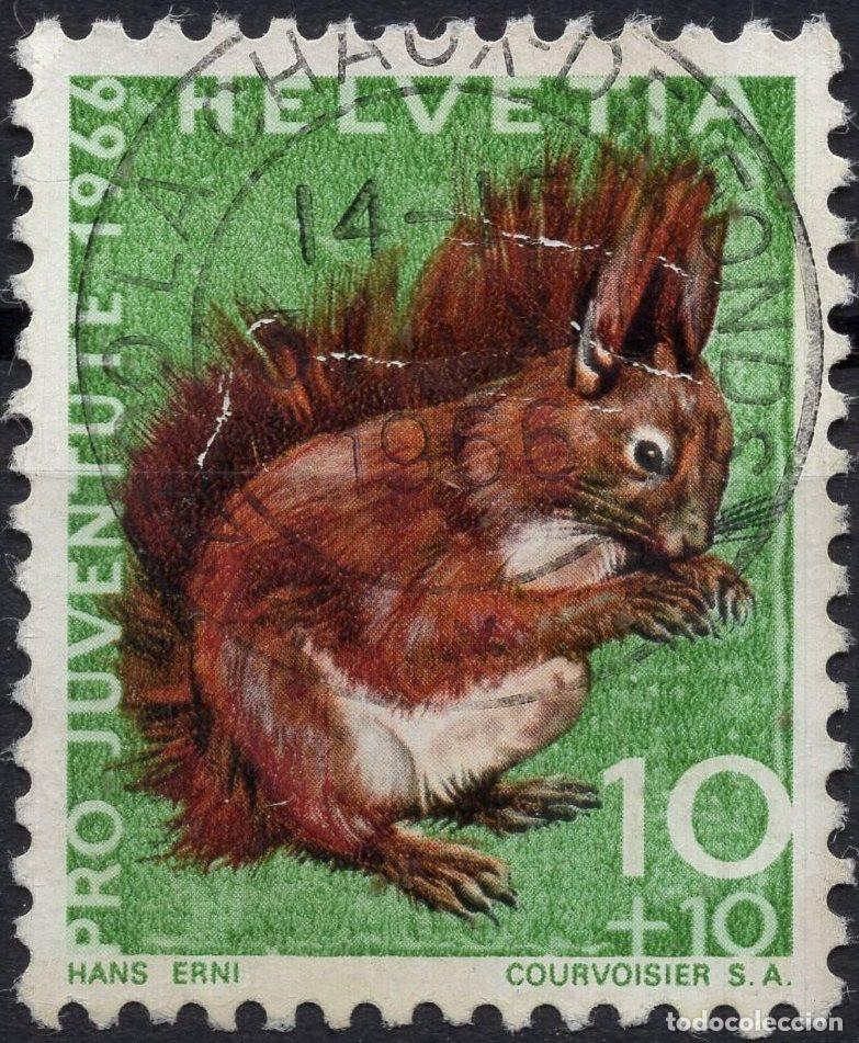 Sellos: SUIZA 1966 STAMP MICHEL CH 846