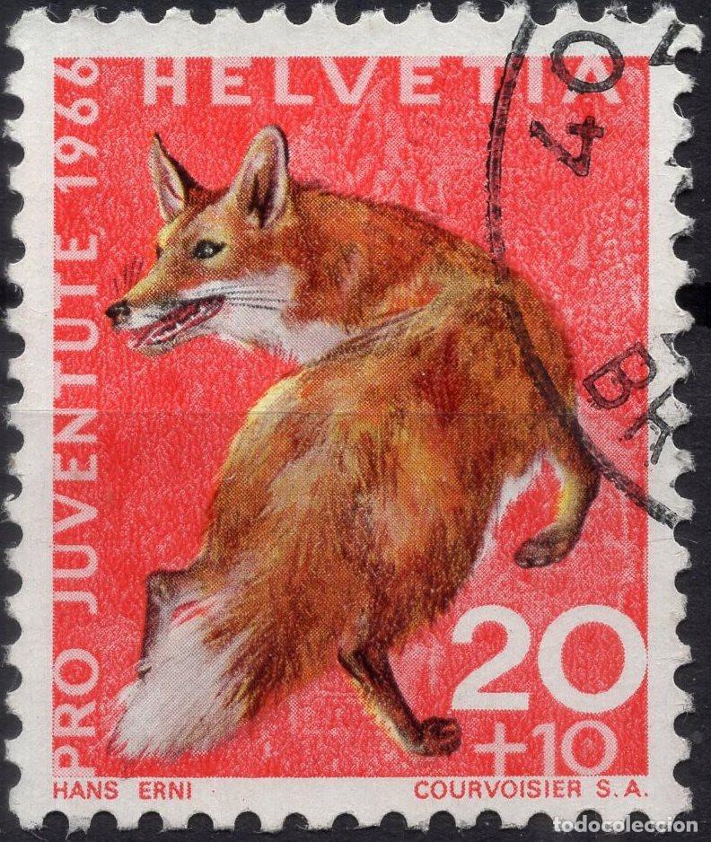 Sellos: SUIZA 1966 STAMP MICHEL CH 847