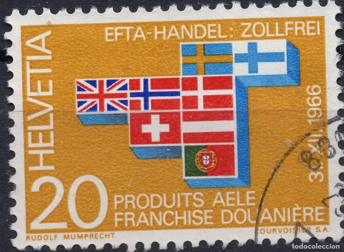 Sellos: SUIZA 1967 STAMP MICHEL CH 852