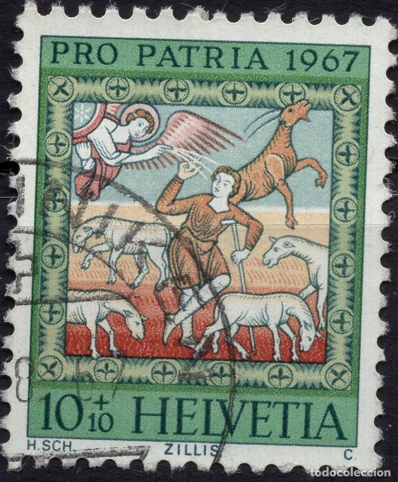 Sellos: SUIZA 1967 STAMP MICHEL CH 854