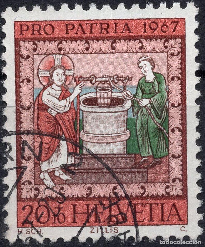 Sellos: SUIZA 1967 STAMP MICHEL CH 855