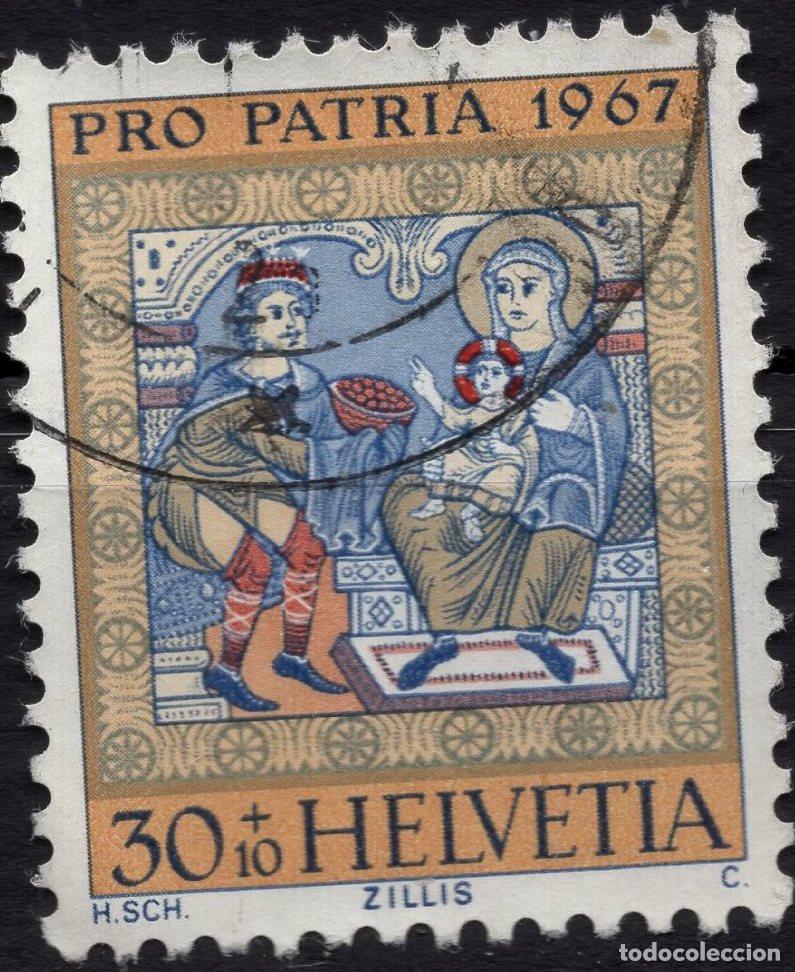 Sellos: SUIZA 1967 STAMP MICHEL CH 856