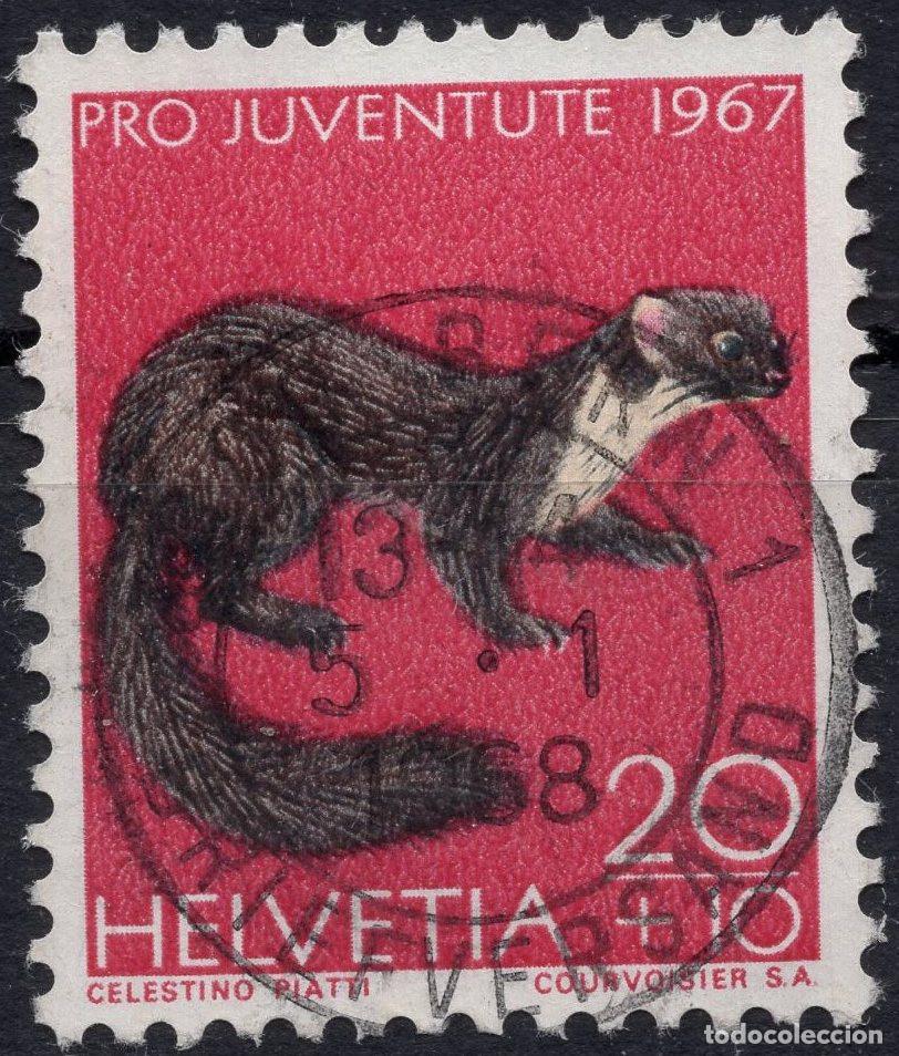 Sellos: SUIZA 1967 STAMP MICHEL CH 867