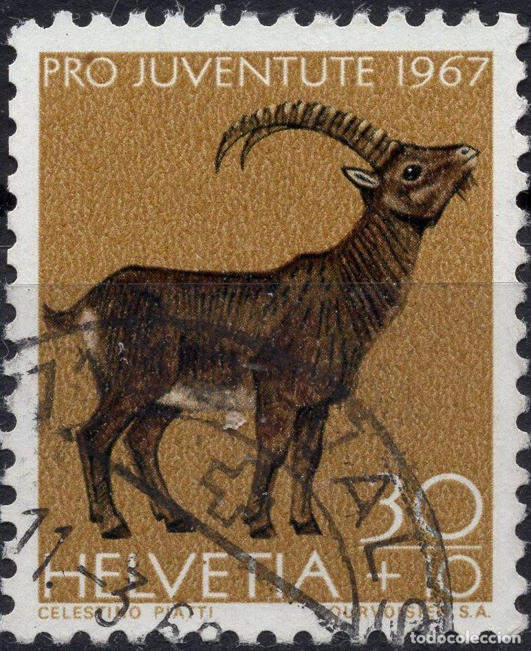Sellos: SUIZA 1967 STAMP MICHEL CH 868