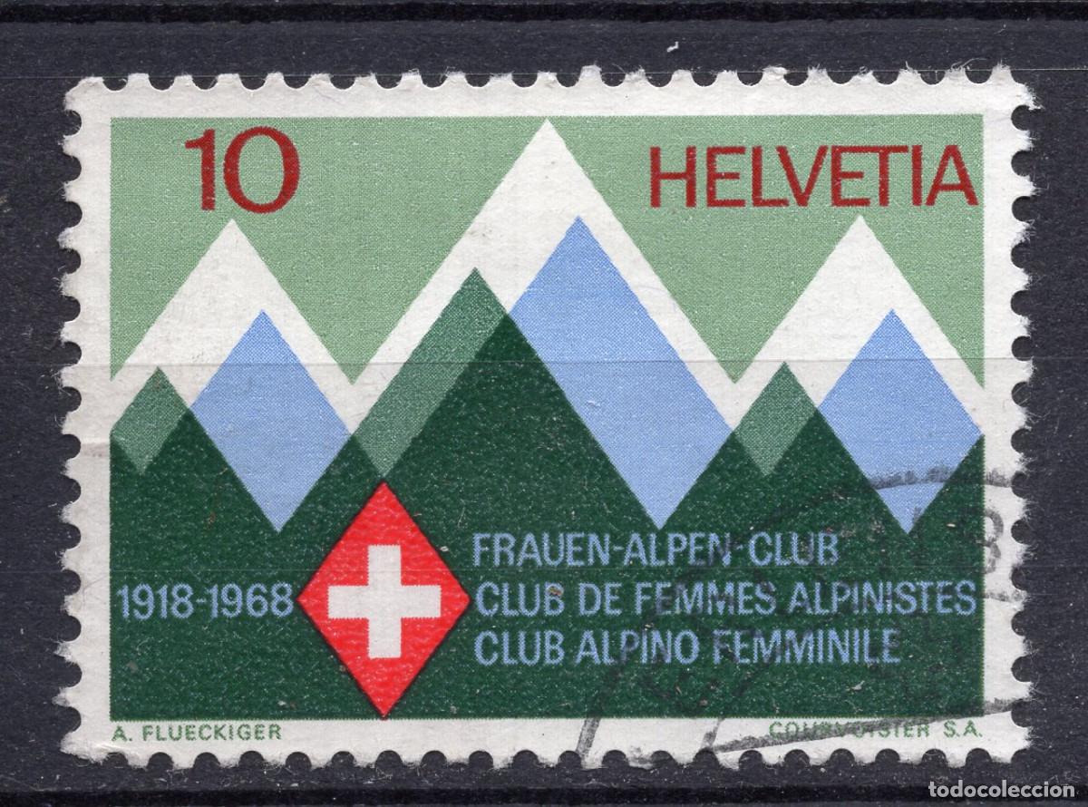 Sellos: SUIZA 1968 STAMP MICHEL CH 870