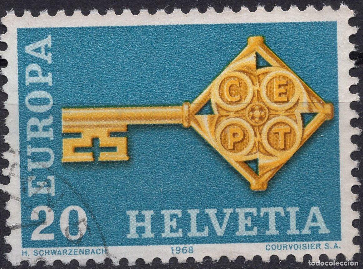 Sellos: SUIZA 1968 STAMP MICHEL CH 871