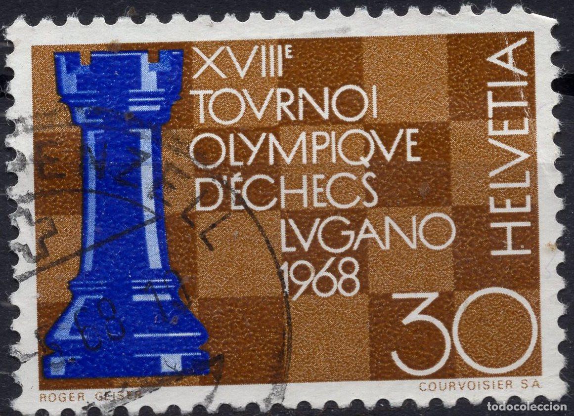 Sellos: SUIZA 1968 STAMP MICHEL CH 872