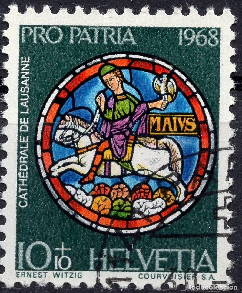 Sellos: SUIZA 1968 STAMP MICHEL CH 874