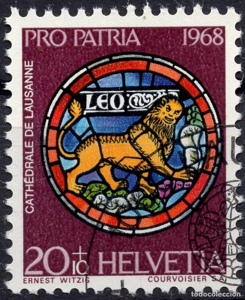 Sellos: SUIZA 1968 STAMP MICHEL CH 875