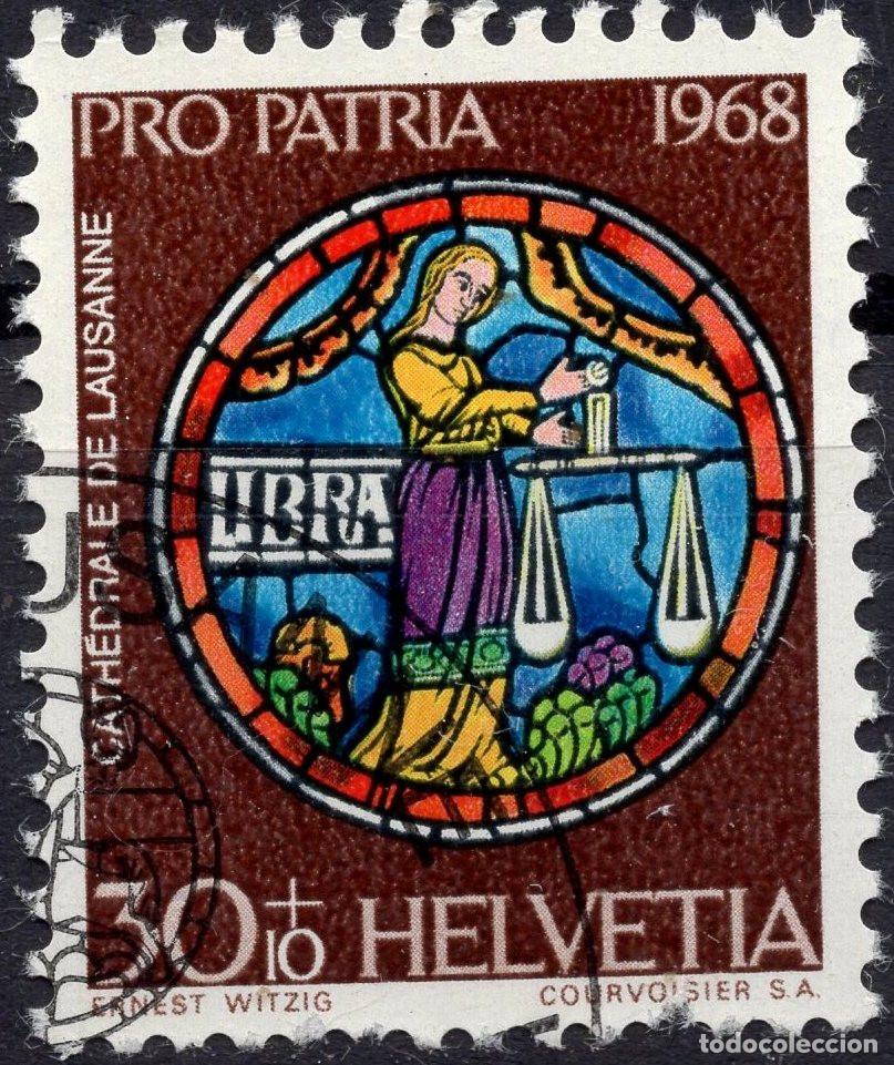 Sellos: SUIZA 1968 STAMP MICHEL CH 876