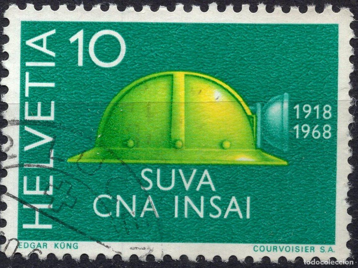 Sellos: SUIZA 1968 STAMP MICHEL CH 887