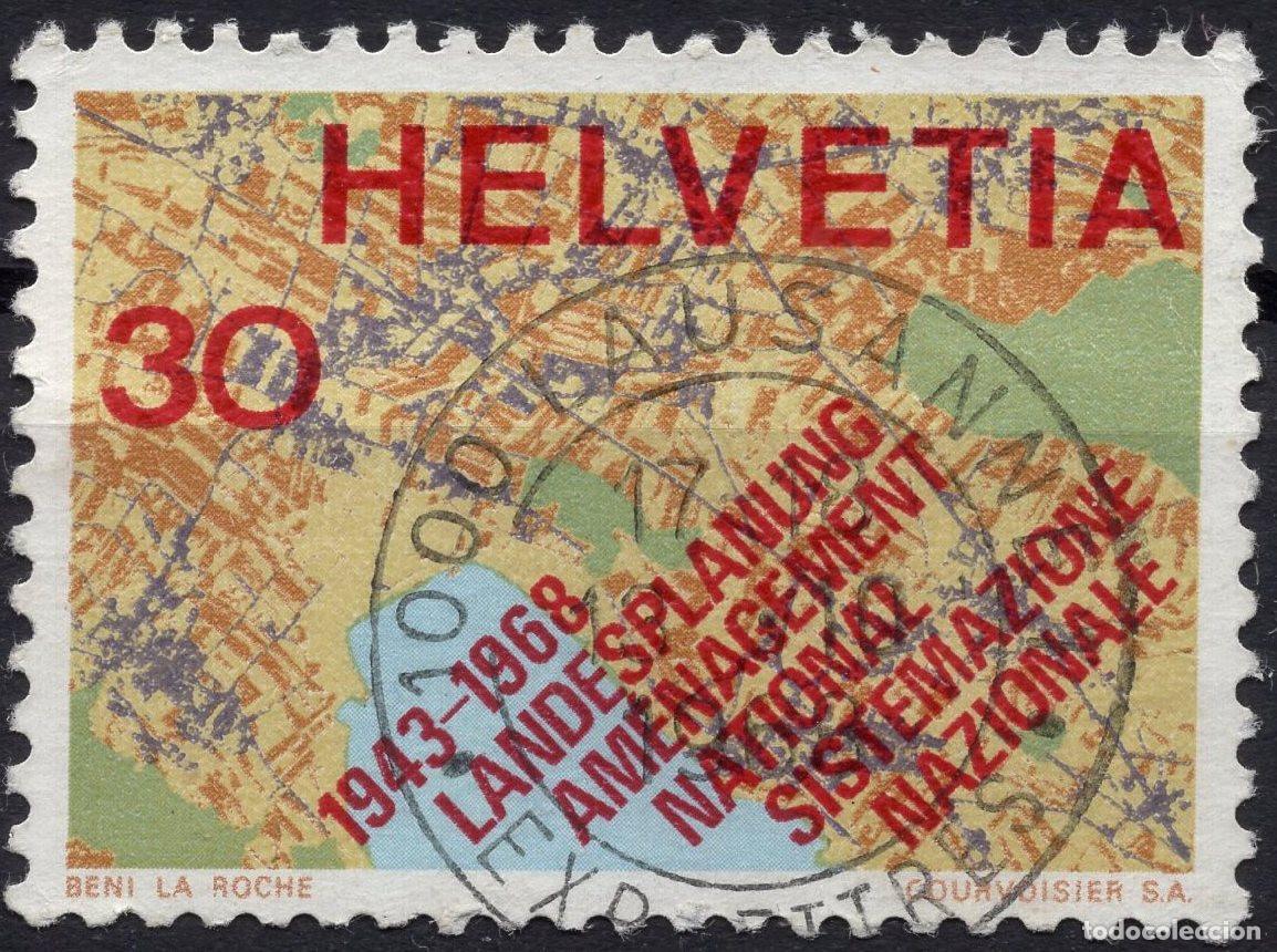 Sellos: SUIZA 1968 STAMP MICHEL CH 889