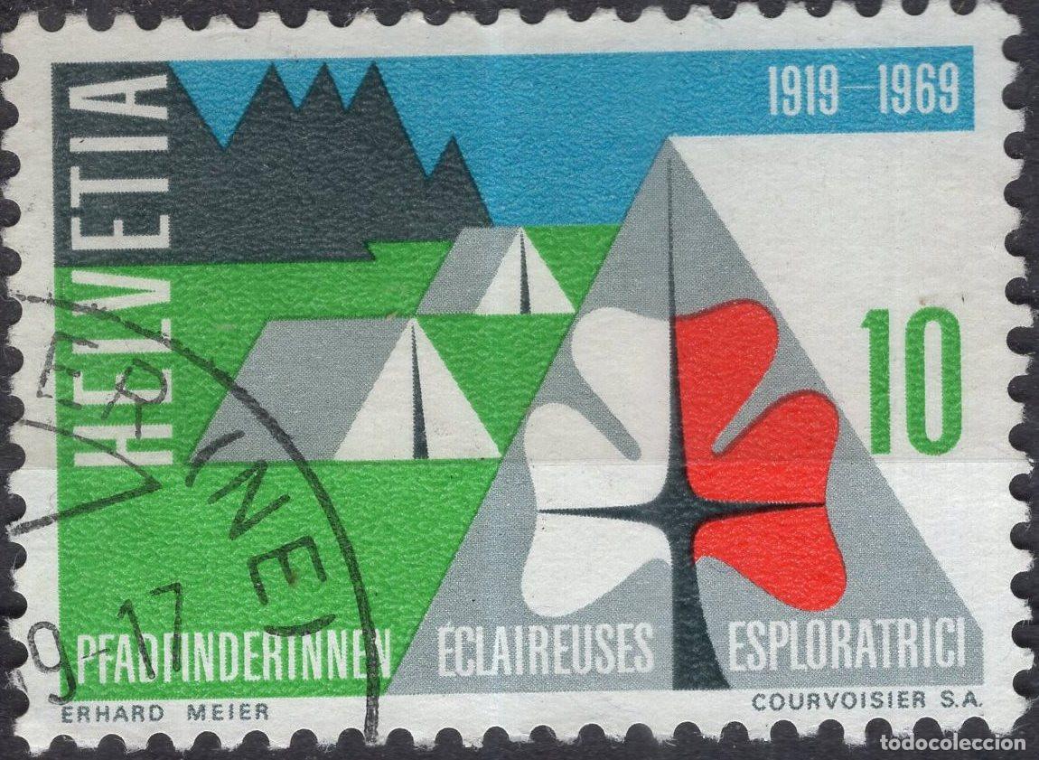 Sellos: SUIZA 1969 STAMP MICHEL CH 895