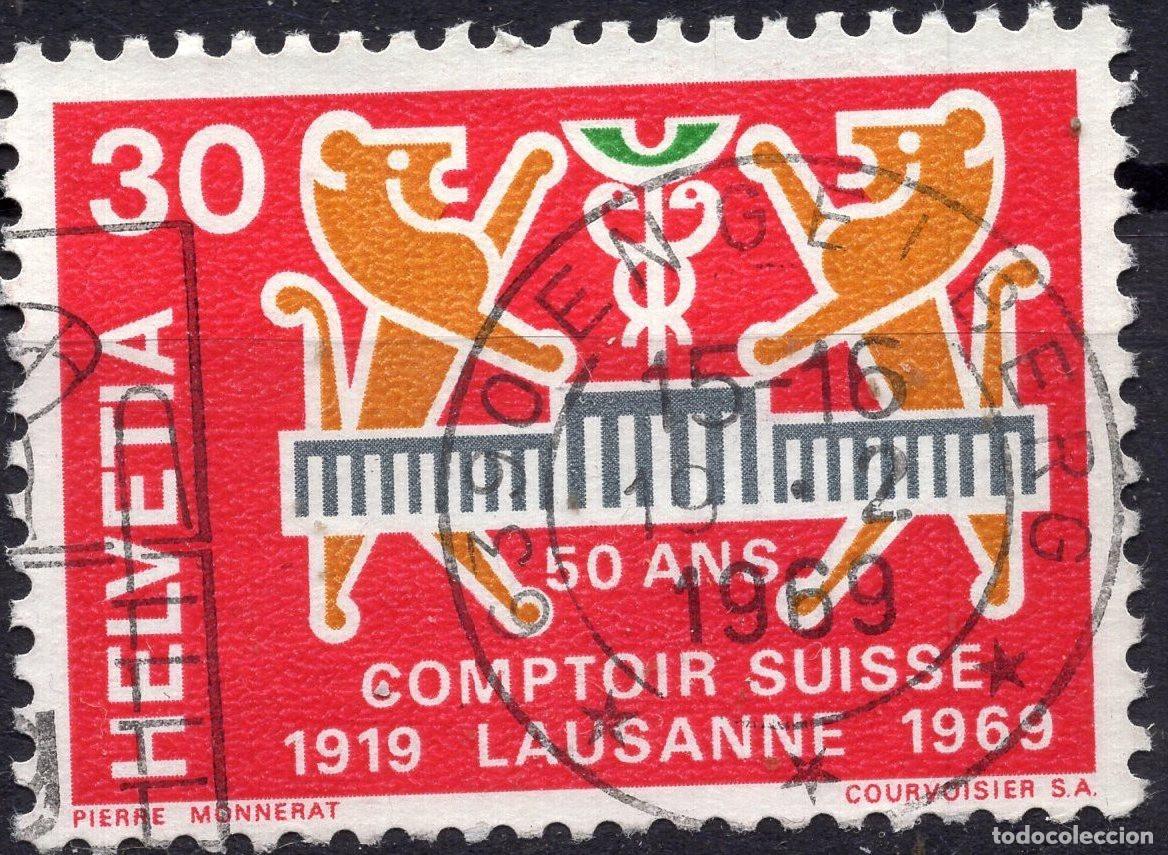 Sellos: SUIZA 1969 STAMP MICHEL CH 897