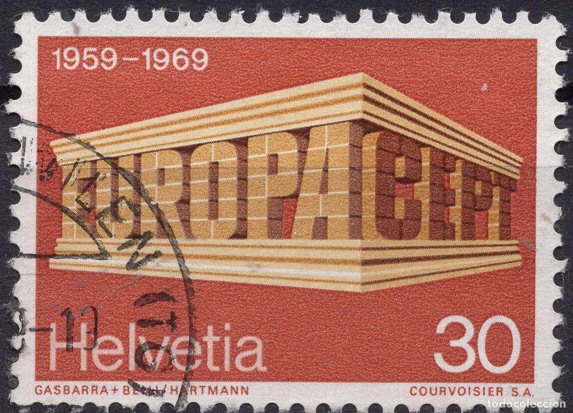 Sellos: SUIZA 1969 STAMP MICHEL CH 900