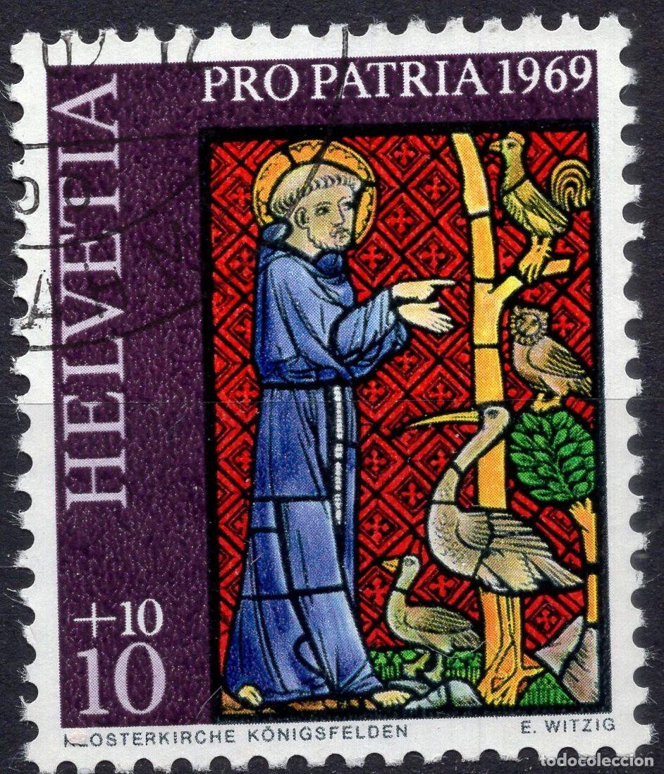 Sellos: SUIZA 1969 STAMP MICHEL CH 902