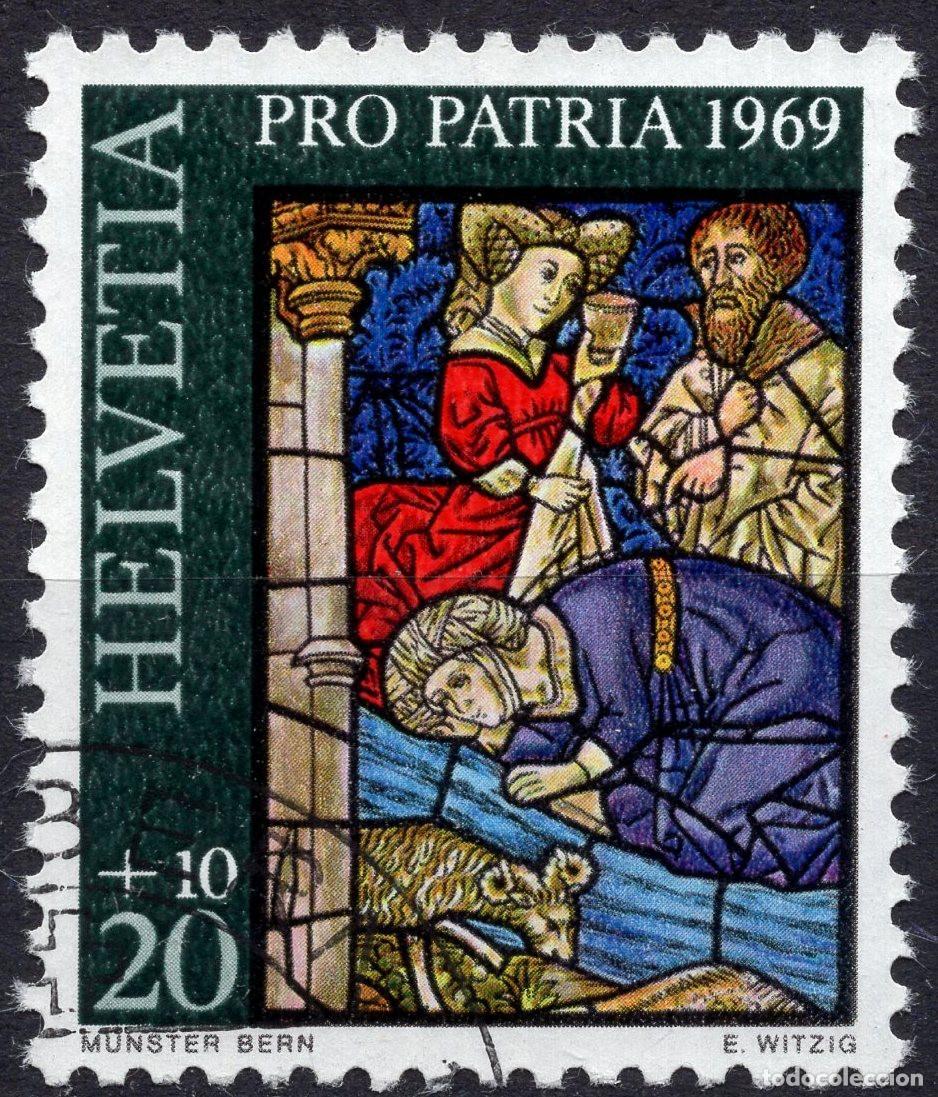Sellos: SUIZA 1969 STAMP MICHEL CH 903