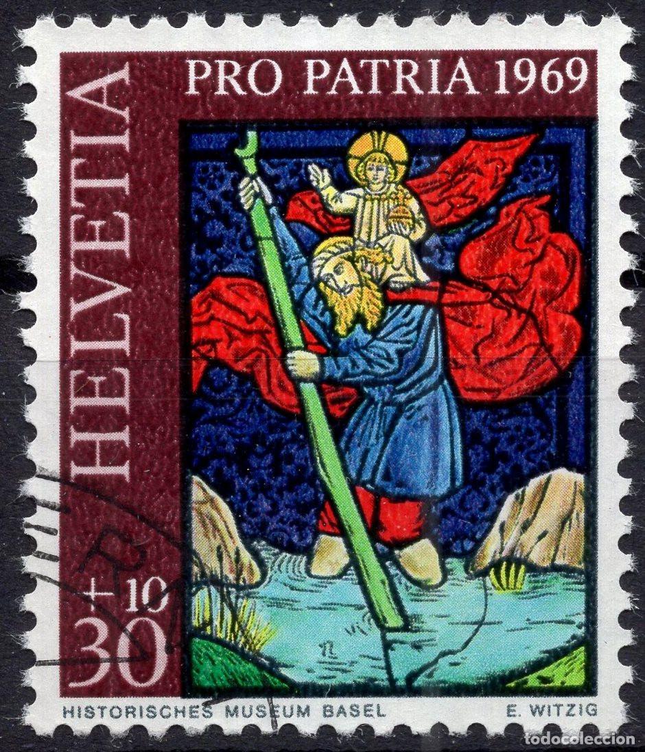 Sellos: SUIZA 1969 STAMP MICHEL CH 904