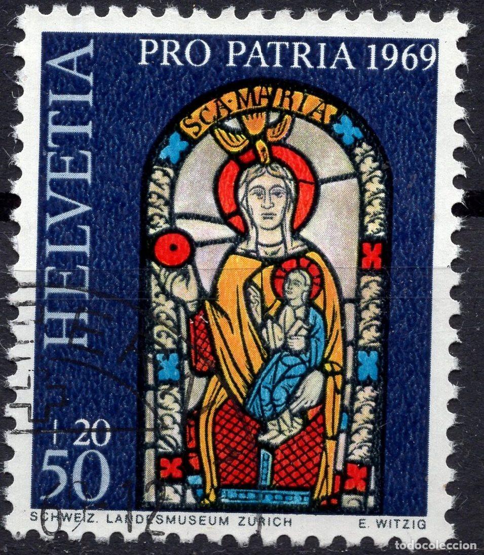 Sellos: SUIZA 1969 STAMP MICHEL CH 905