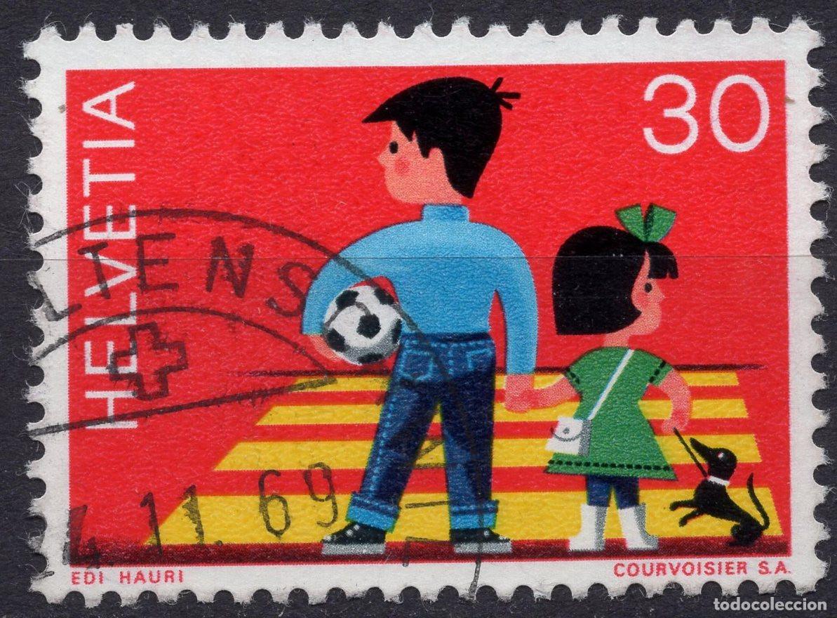 Sellos: SUIZA 1969 STAMP MICHEL CH 912