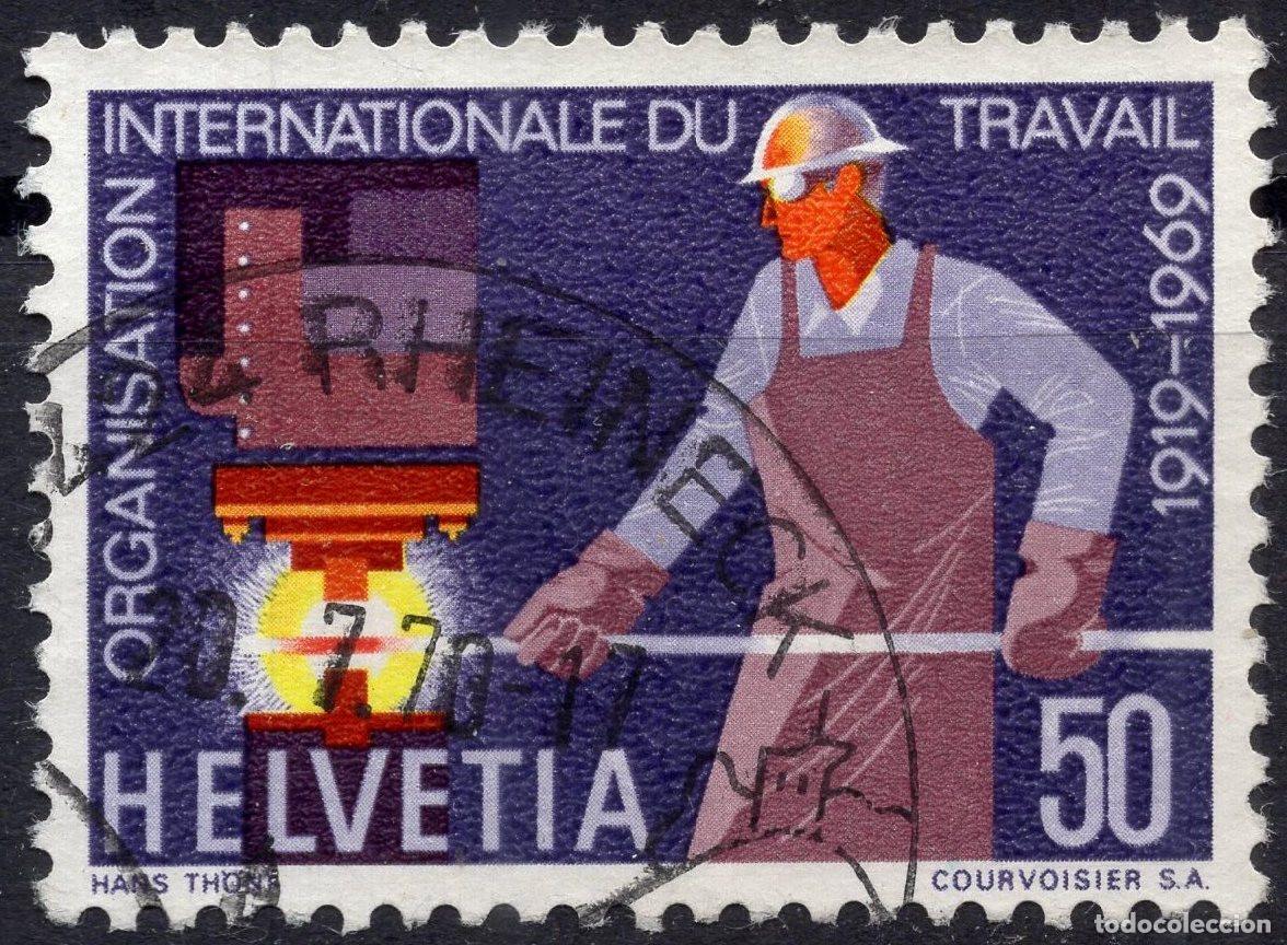 Sellos: SUIZA 1969 STAMP MICHEL CH 913