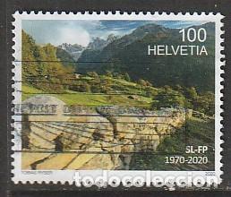 Sellos: SUIZA, SELLO USADO..