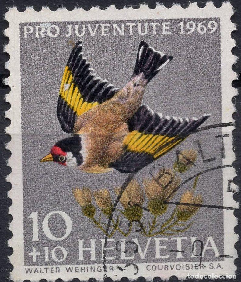 Sellos: SUIZA 1969 STAMP MICHEL CH 914