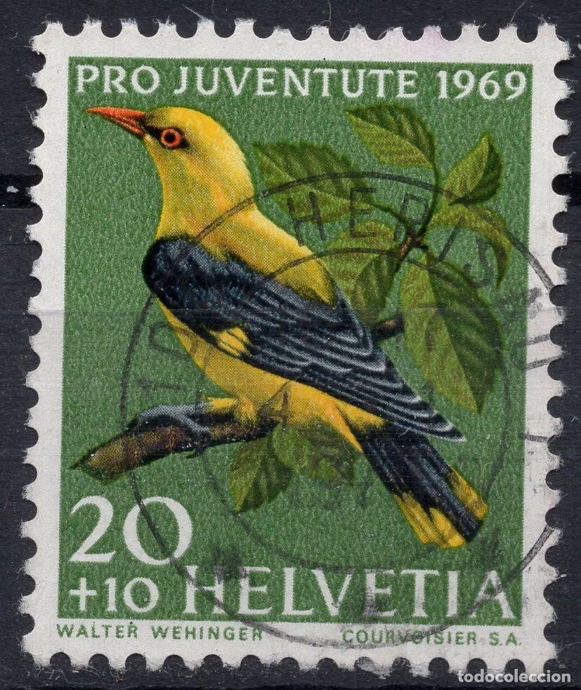 Sellos: SUIZA 1969 STAMP MICHEL CH 915